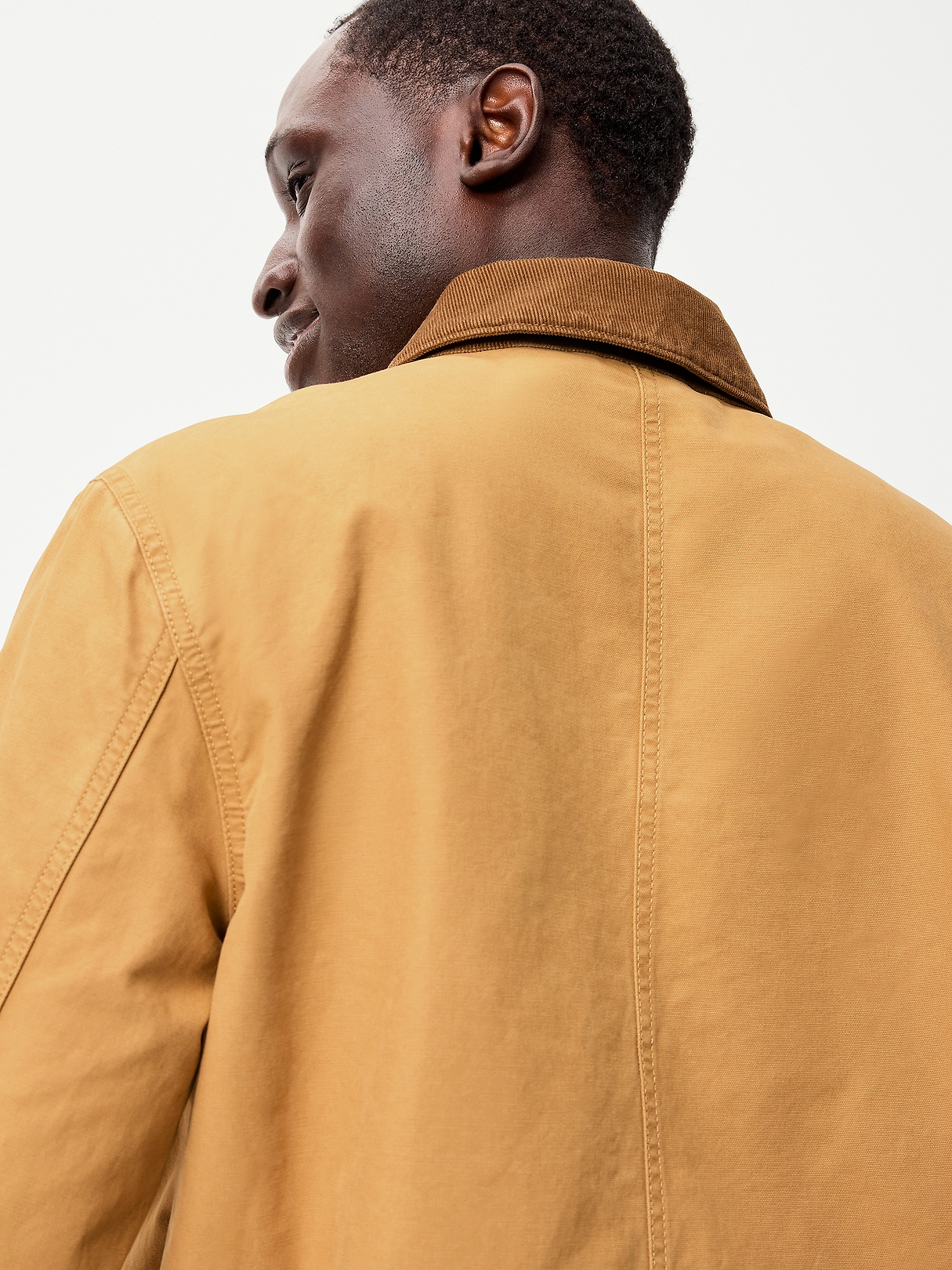 Loose Canvas Workwear Jacket | Old Navy
