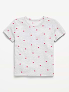 Image 1 of 3, crew neck, short sleeves, all-over pattern or print, Product #905991