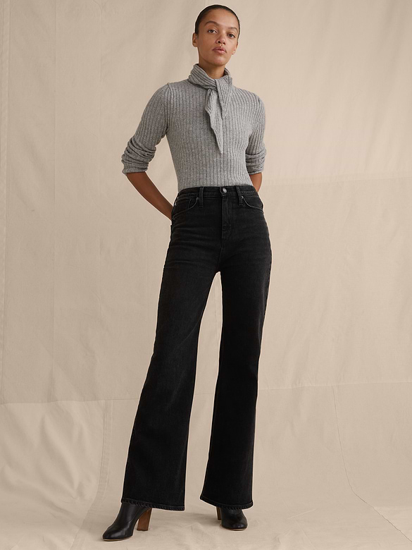 Ultra High-Rise Flare Jean