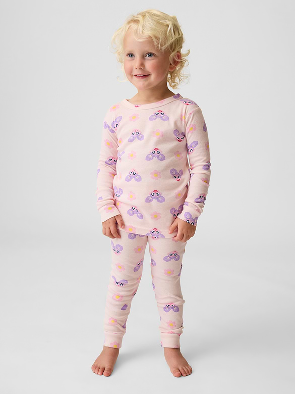 Baby & Toddler Sesame Street Organic Brushed Cotton PJ Set