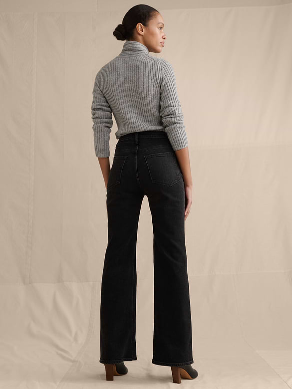 Ultra High-Rise Flare Jean