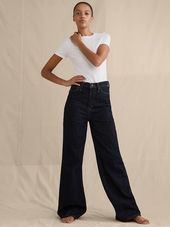 Ultra High-Rise Flare Jean