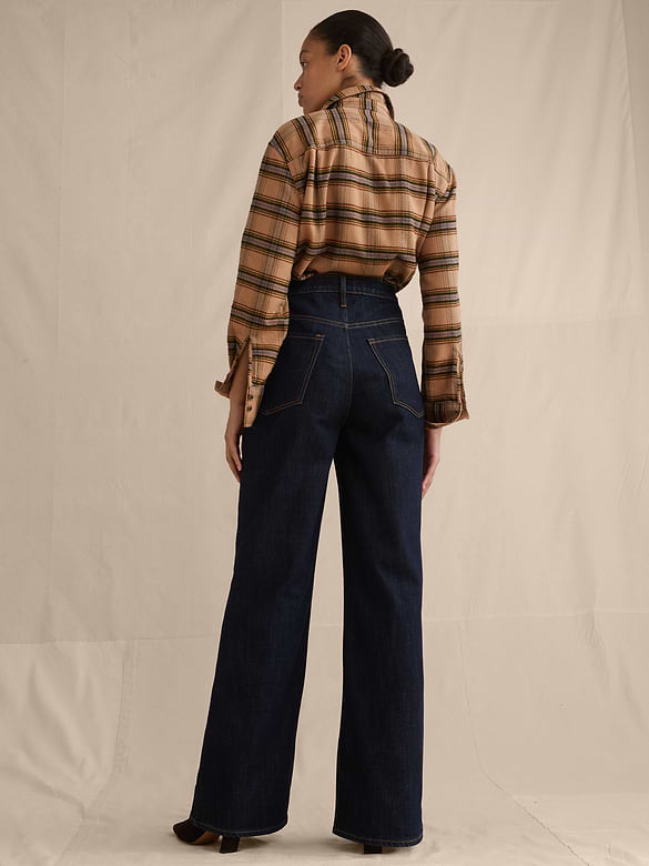 Ultra High-Rise Flare Jean