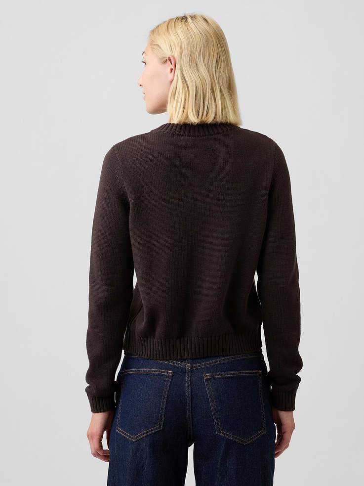 Image number 2 showing, Crewneck Cardigan