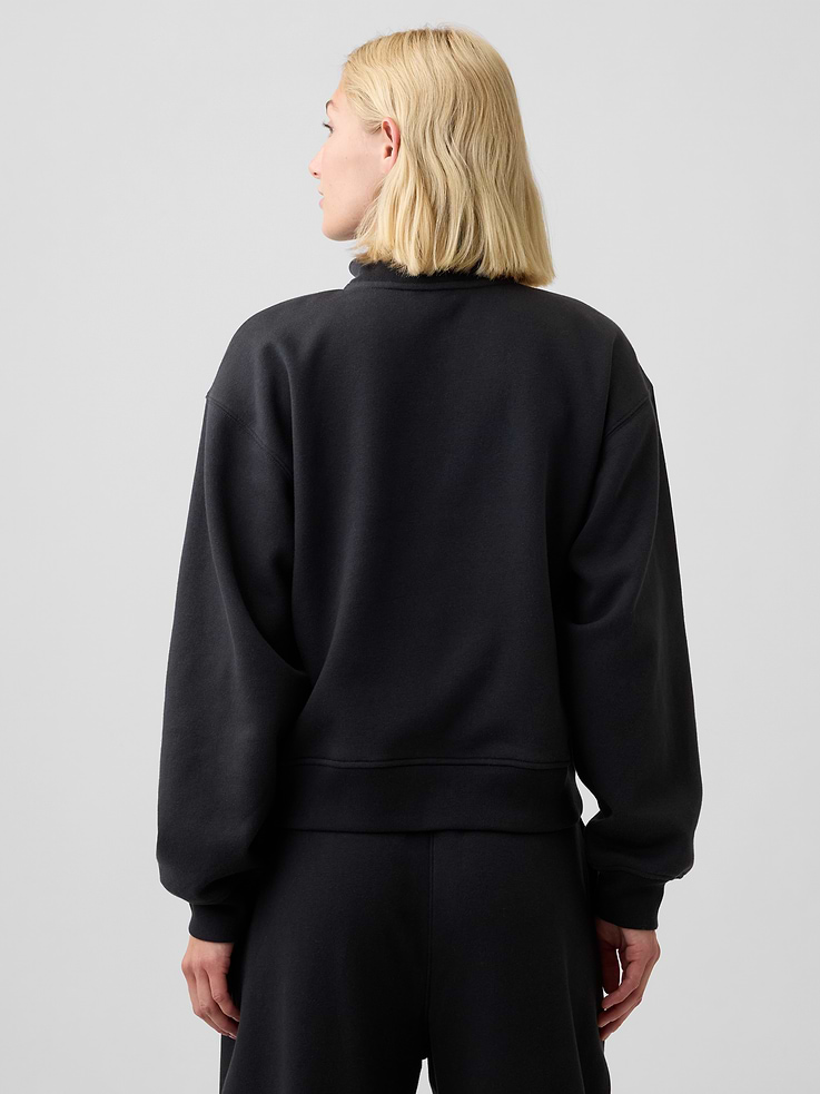 Image number 2 showing, Relaxed Fleece Half-Zip Sweatshirt