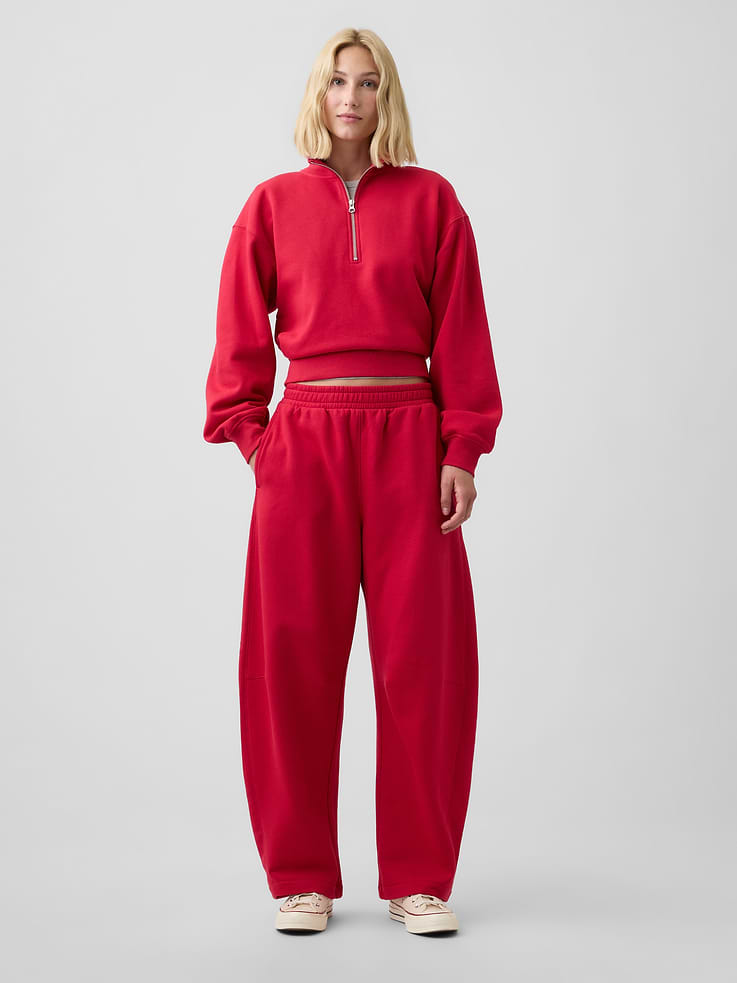 Image number 3 showing, Relaxed Fleece Half-Zip Sweatshirt