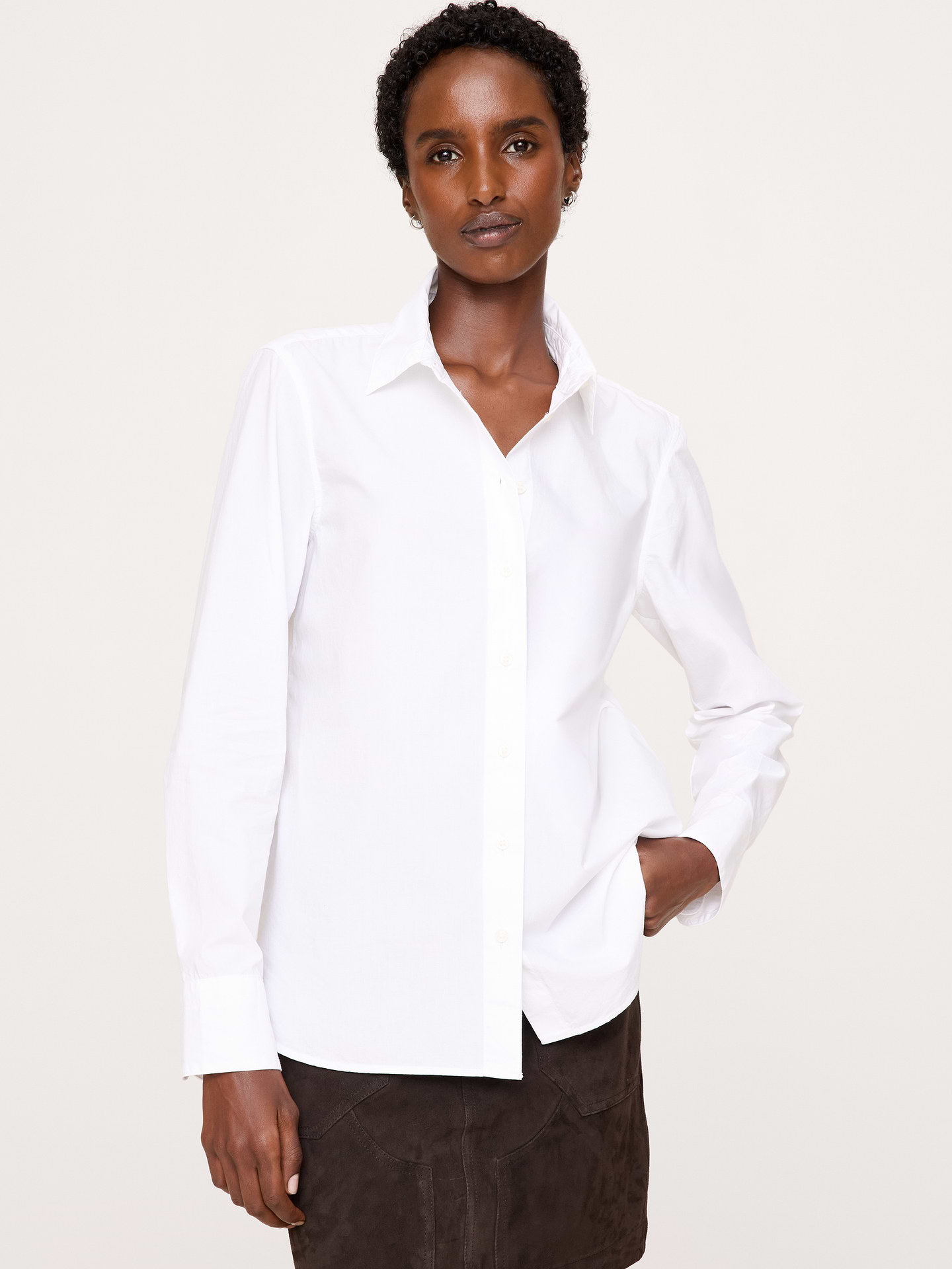 Image number 1 showing, The Everyday Shirt in Cotton Poplin