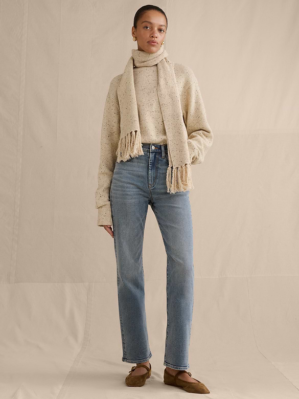 High-Rise Kick-Flare Jean