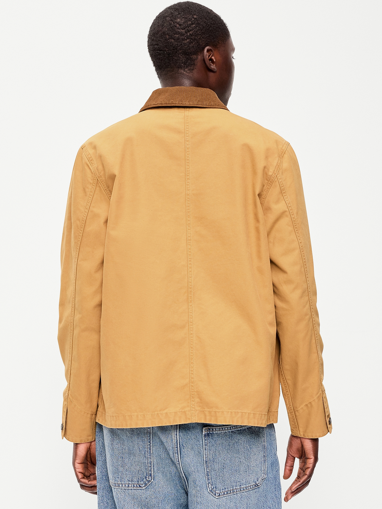 Loose Canvas Workwear Jacket | Old Navy