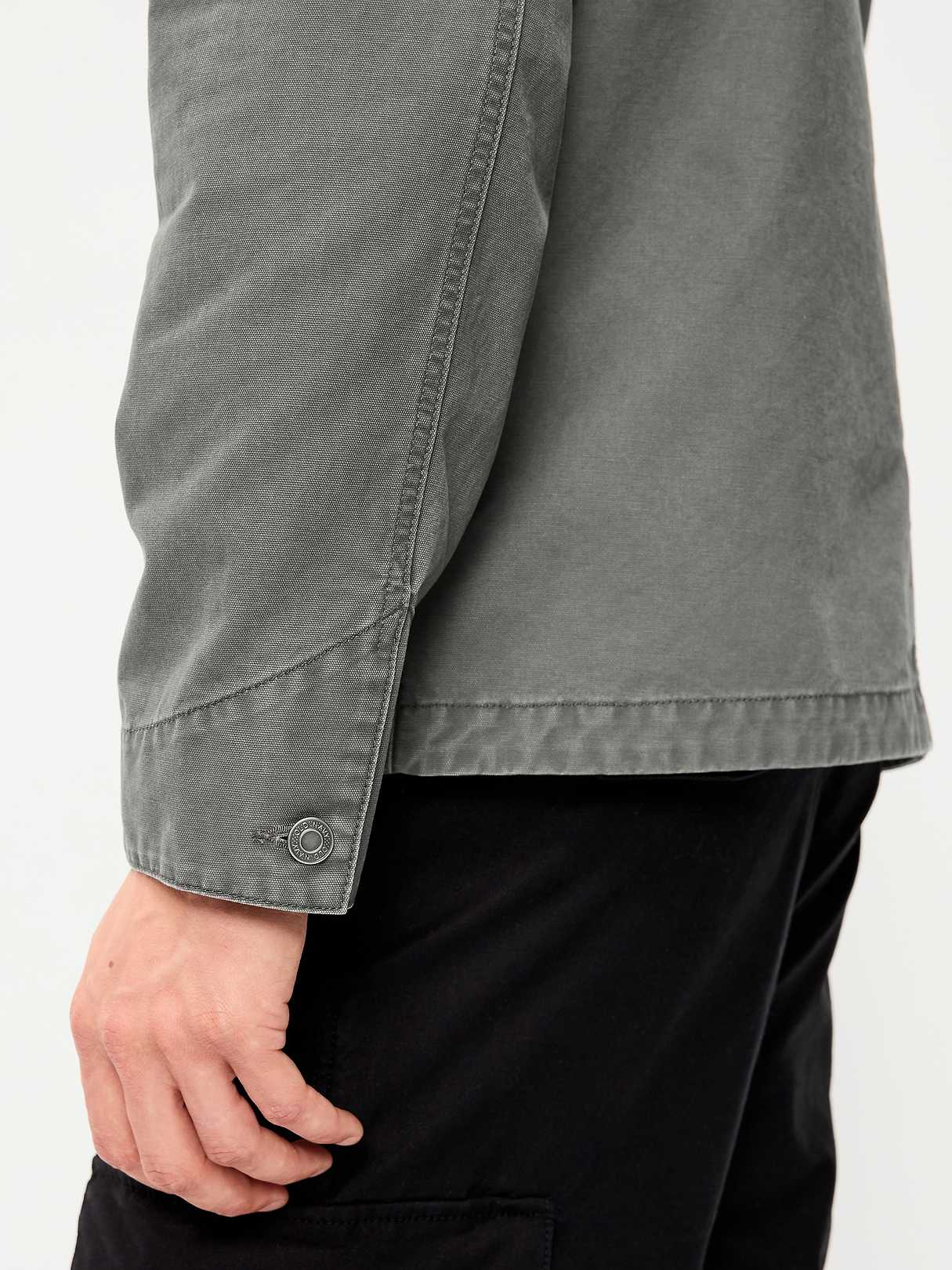 Loose Canvas Workwear Jacket | Old Navy