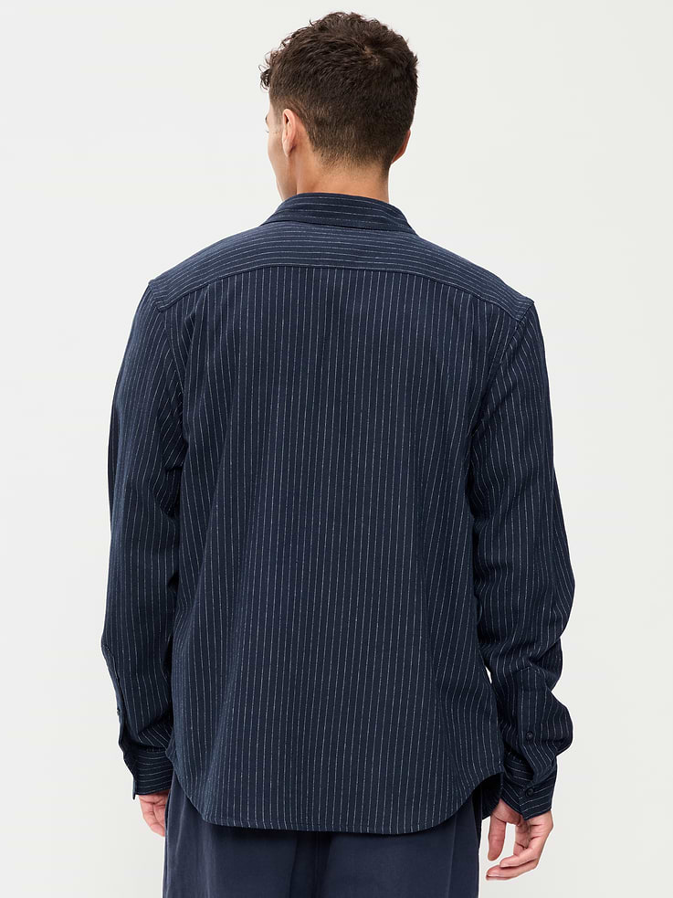 Image number 2 showing, Relaxed Long-Sleeve Flannel Pocket Shirt