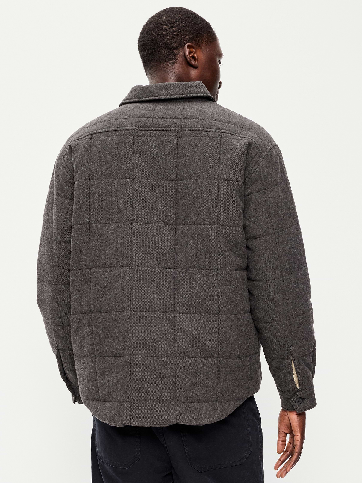 L'image numéro 2 présente Veste-chemise en flanelle à carreaux