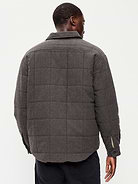 L'image numéro 2 présente Veste-chemise en flanelle à carreaux