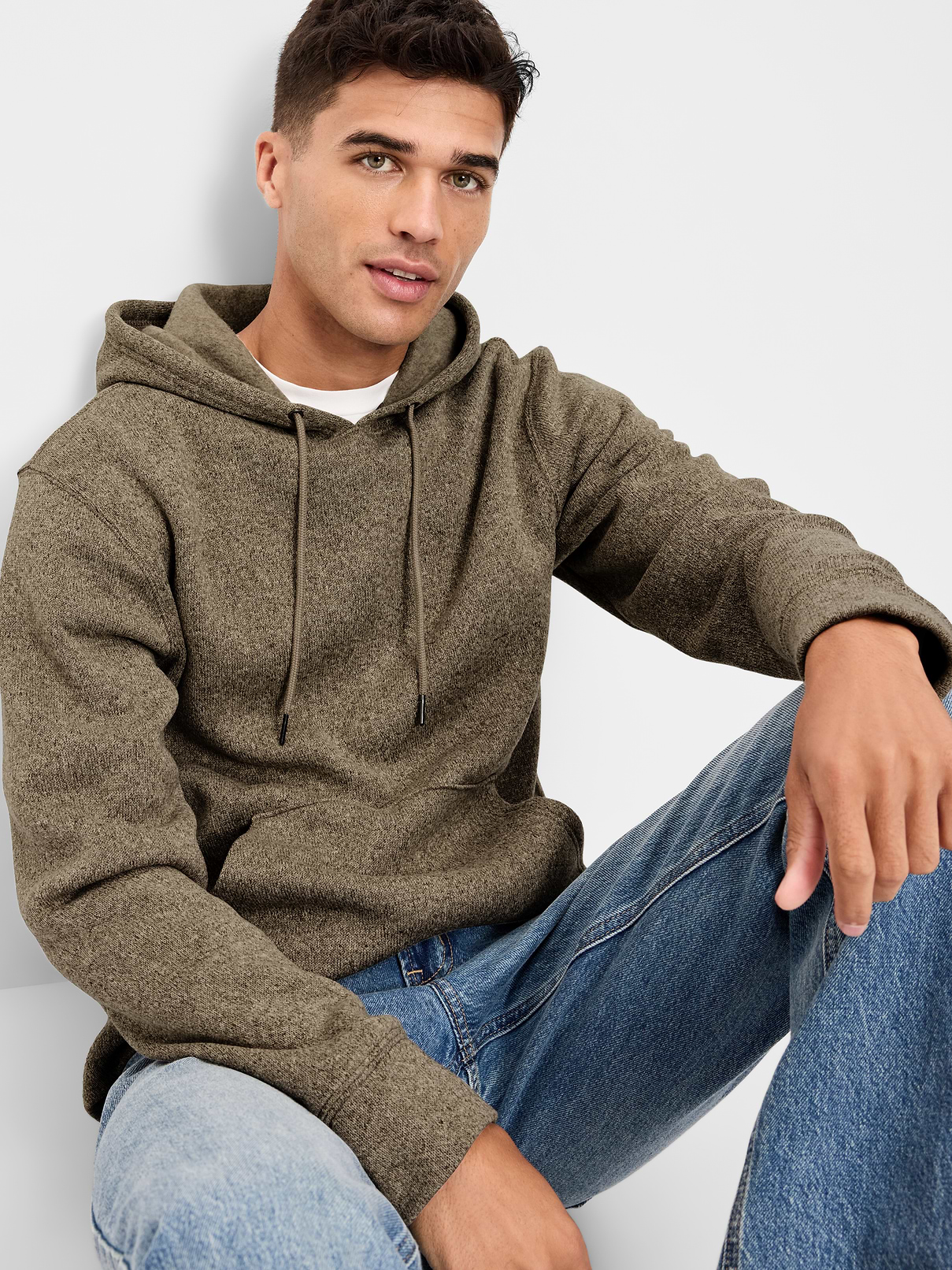 Sweater Fleece Pullover Hoodie