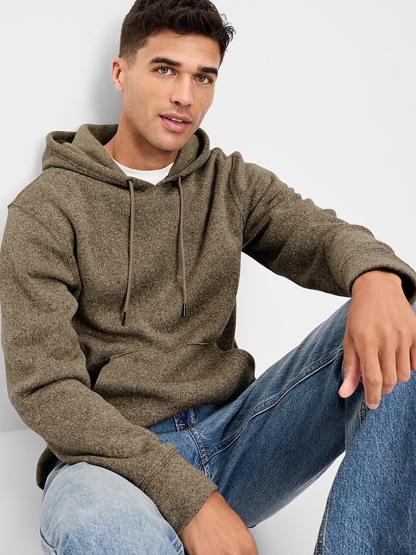 Sweater Fleece Pullover Hoodie