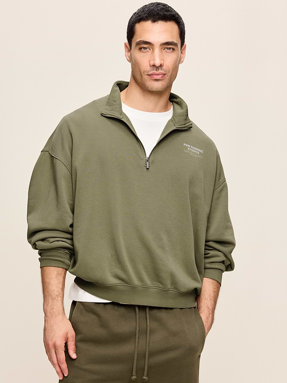 Lived-In Pro Quarter Zip