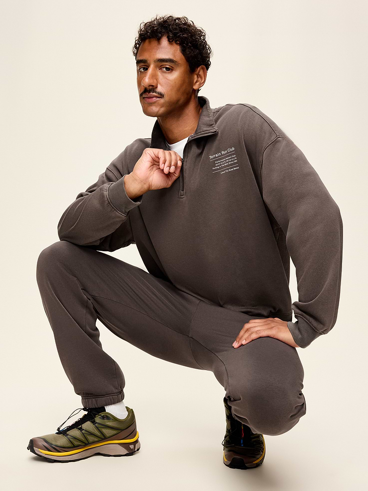 Image 3 de 5, Veste à glissière au quart RétroConfo