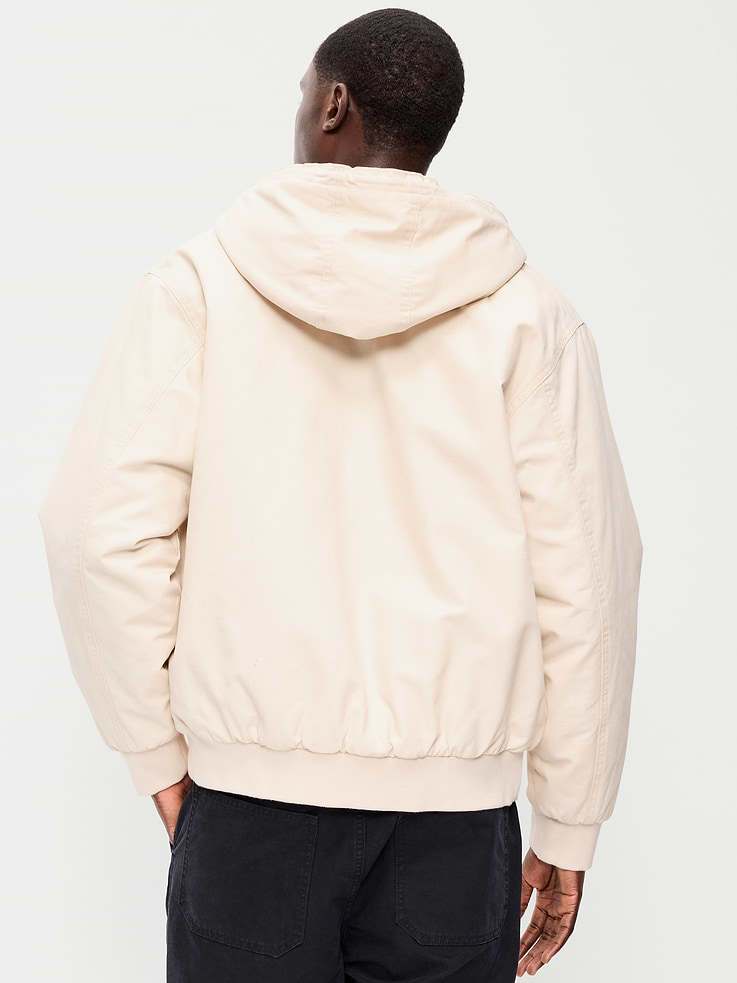 Image number 2 showing, Oversized Canvas Hoodie