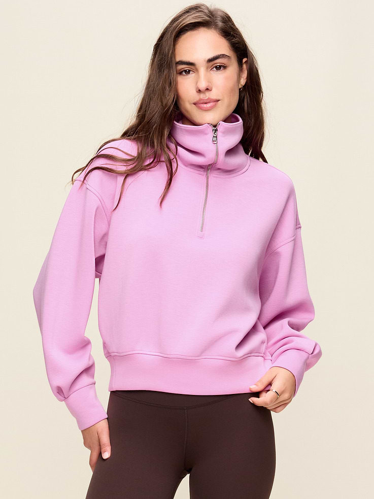 Image number 5 showing, Bounce Fleece Half-Zip Pullover Sweatshirt