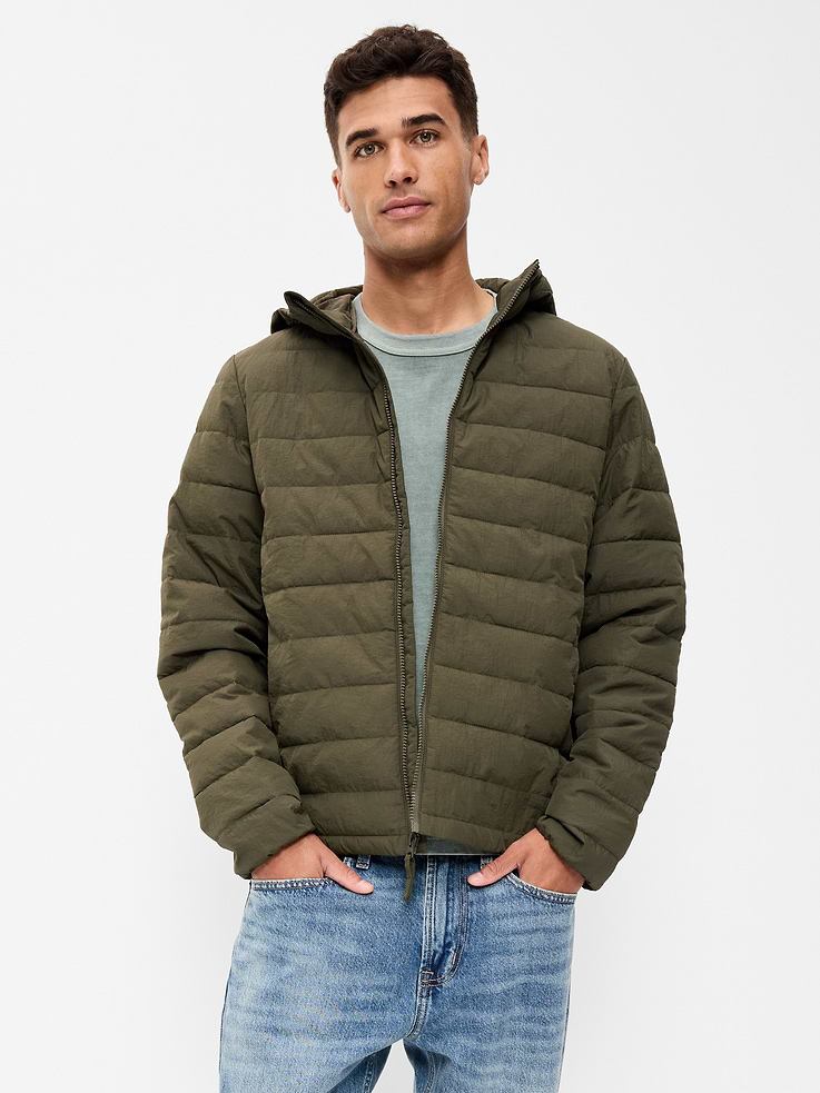 Image number 1 showing, Water-Resistant Narrow Channel Jacket