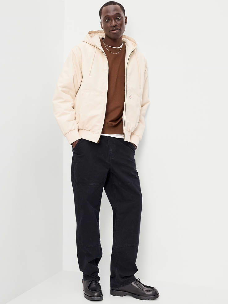 Image number 3 showing, Oversized Canvas Hoodie