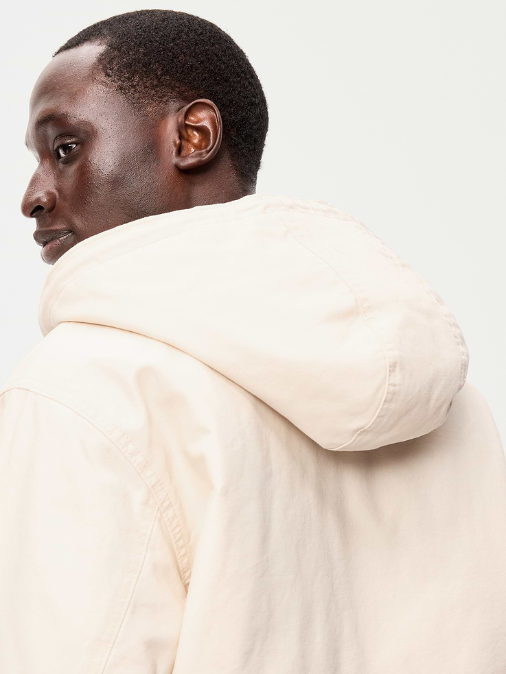 Image number 6 showing, Oversized Canvas Hoodie