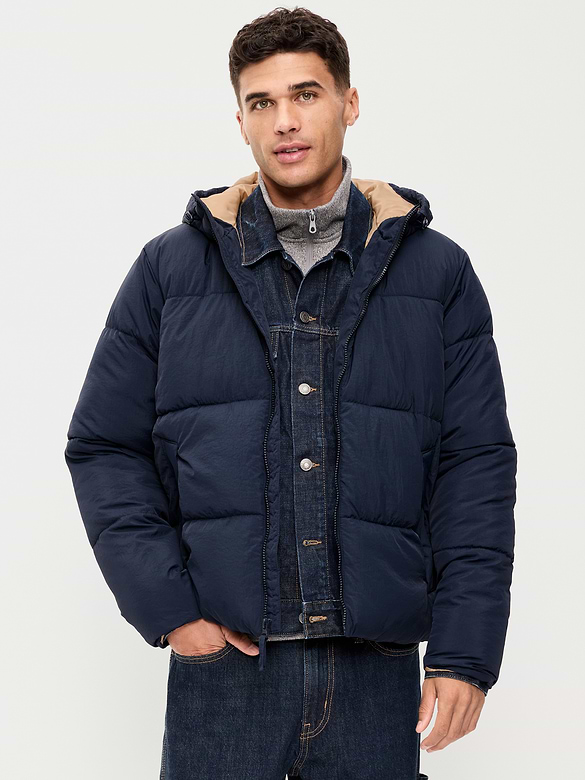 Water-Resistant Puffer Jacket