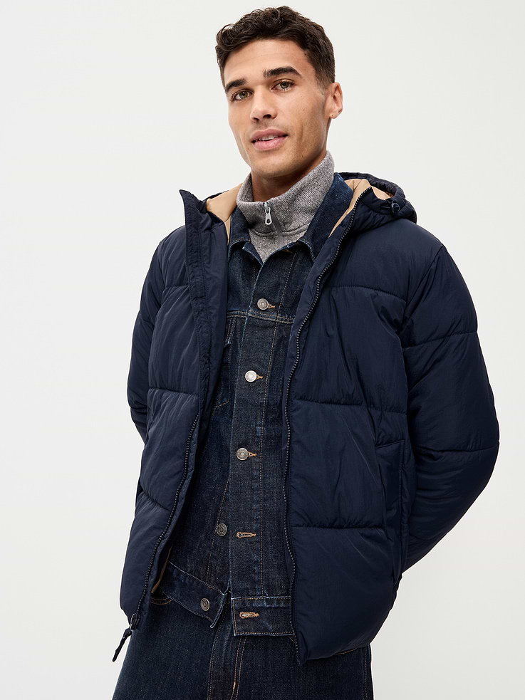 Image number 4 showing, Water-Resistant Puffer Jacket