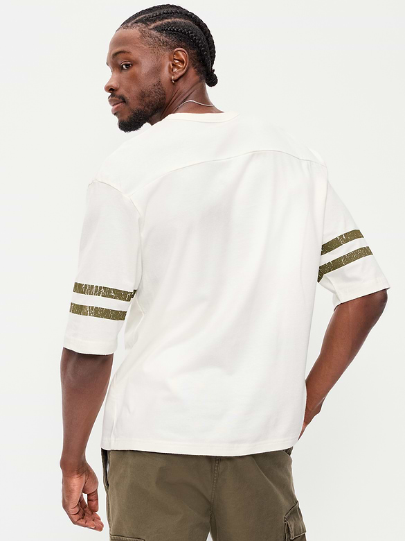 Crew-Neck Football Top