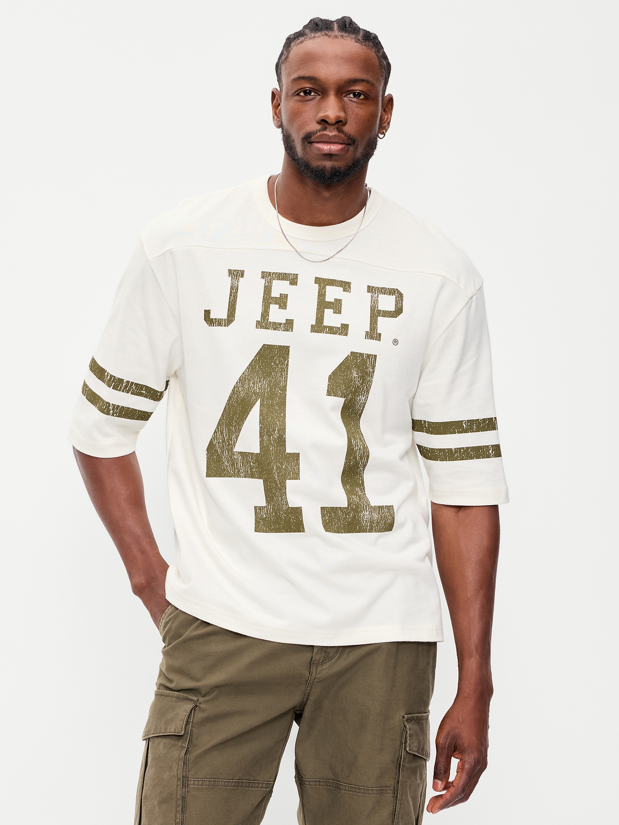 Image number 1 showing, Crew-Neck Football Top