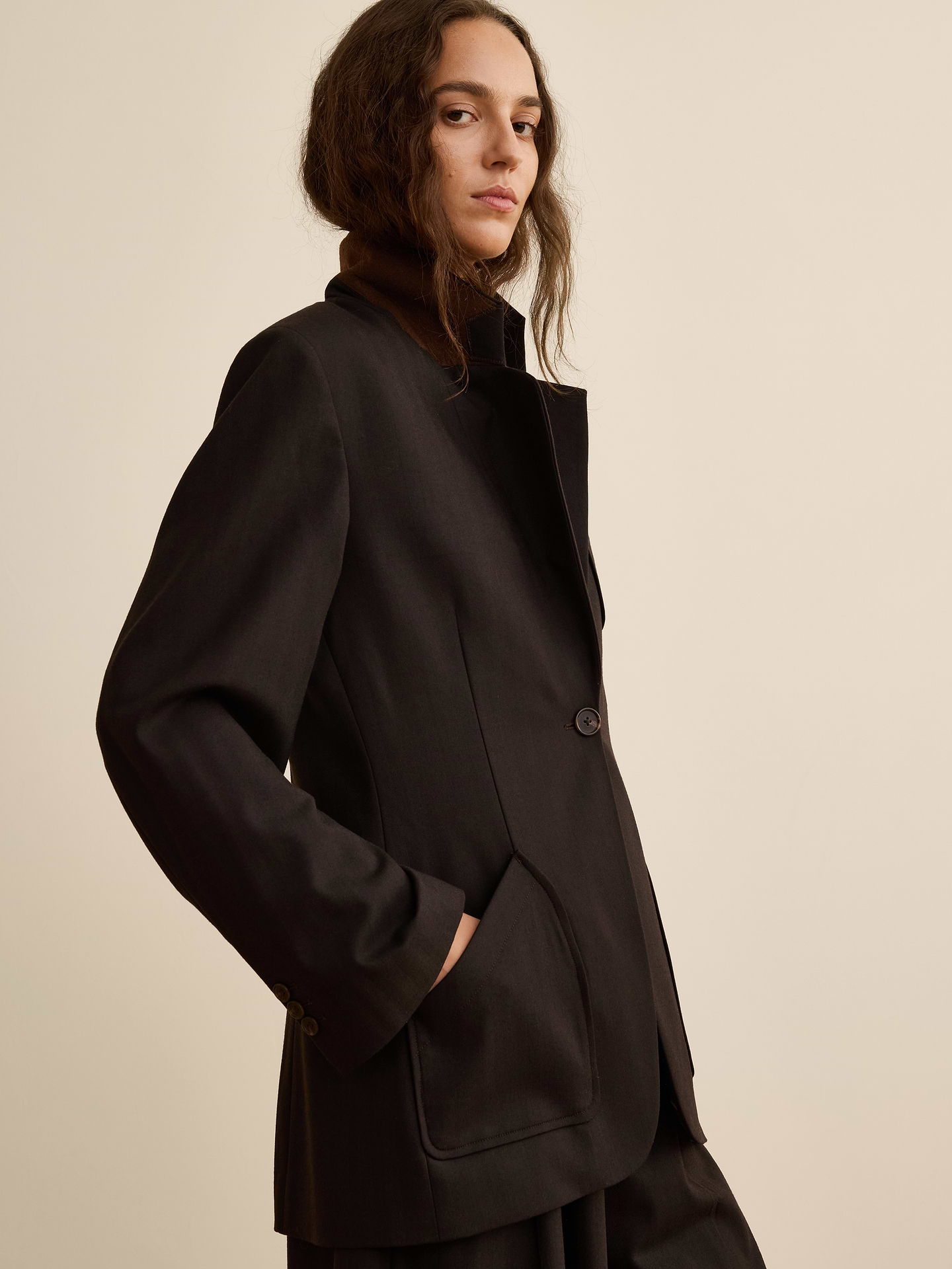 Image number 3 showing, Banana Republic x La Ligne | The Slim Blazer