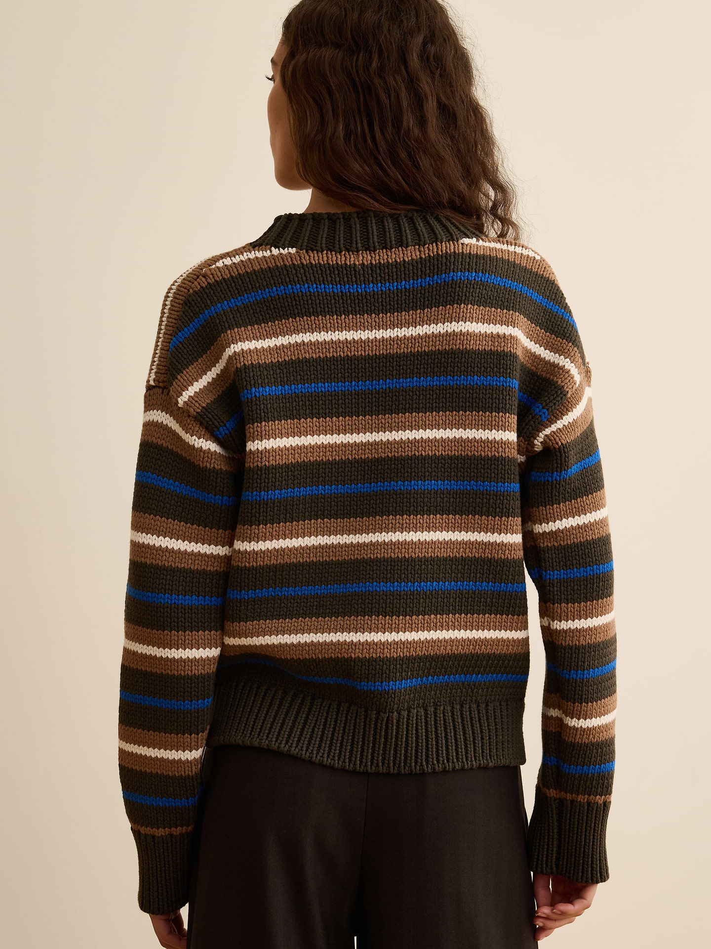 Image number 7 showing, Banana Republic x La Ligne | The Cotton Crew-Neck Sweater