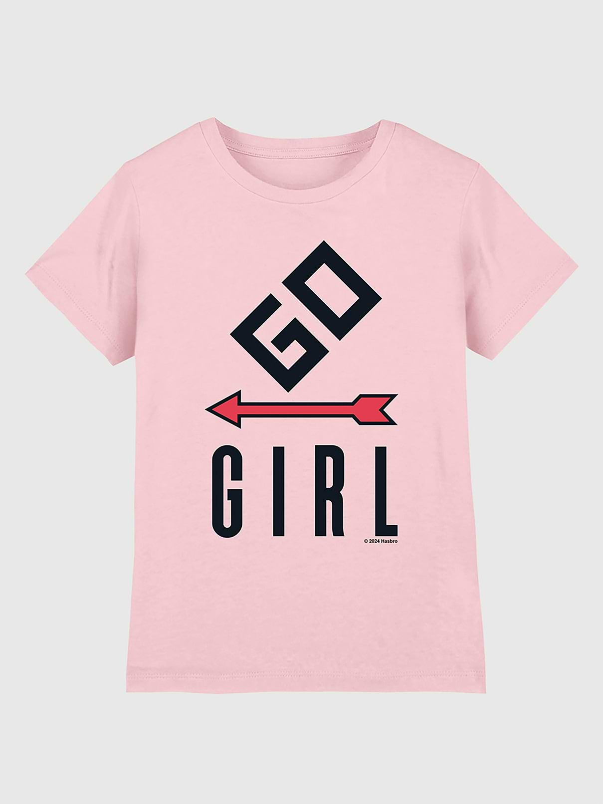 Image number 1 showing, Monopoly Go Girl Graphic T-Shirt for Girls