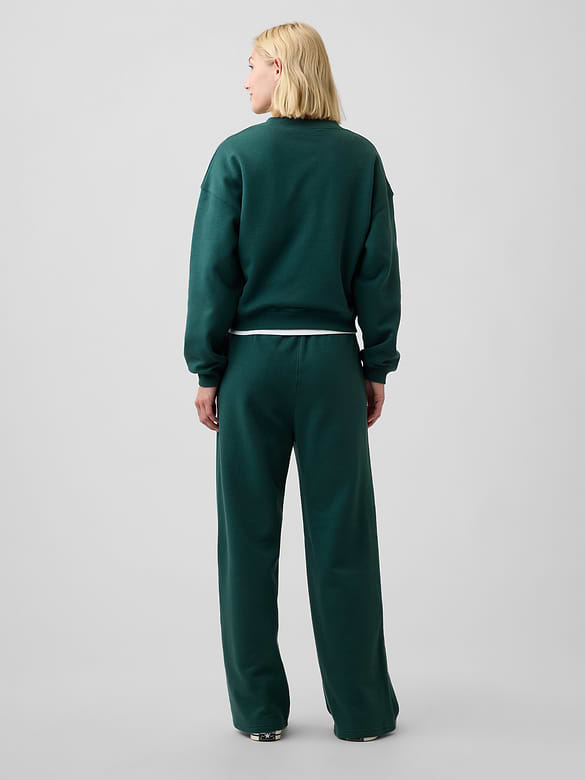 Relaxed Straight-Leg Sweatpants