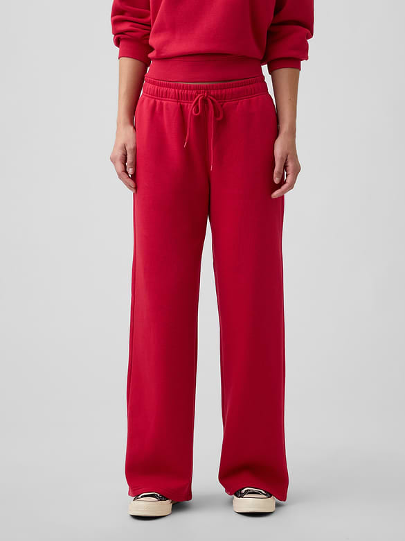 Relaxed Straight-Leg Sweatpants