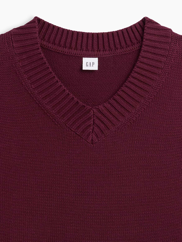 Oversized V-Neck Sweater