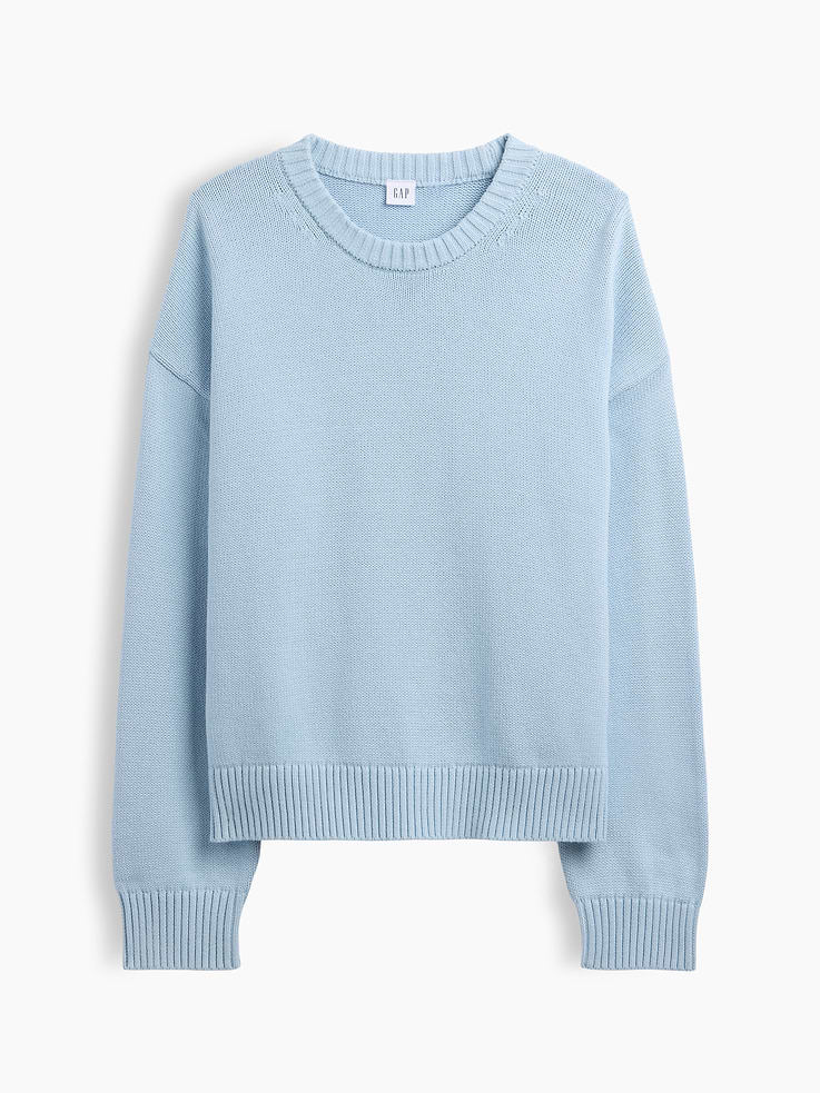 Image number 5 showing, Relaxed Stripe Crewneck Sweater