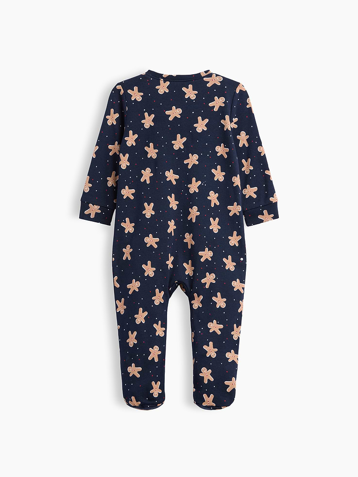 Image 3 of 3, Baby Ribbed Brannan Bear One-Piece