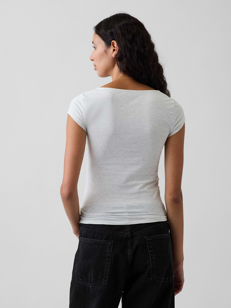 Image number 3 showing, CloseKnit Jersey V-Neck T-Shirt