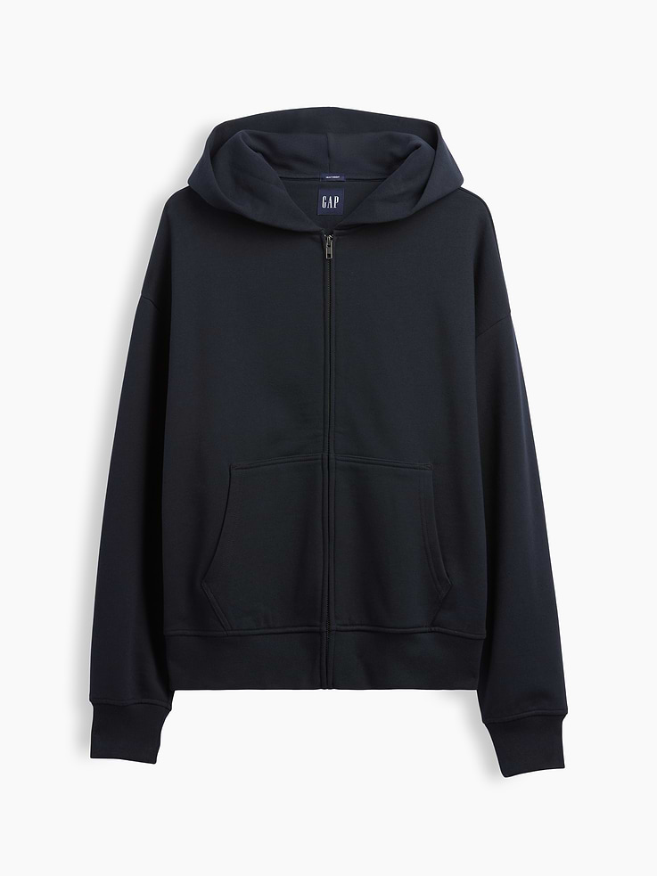 Image 5 of 5, Adult Heavyweight Oversized Zip Hoodie