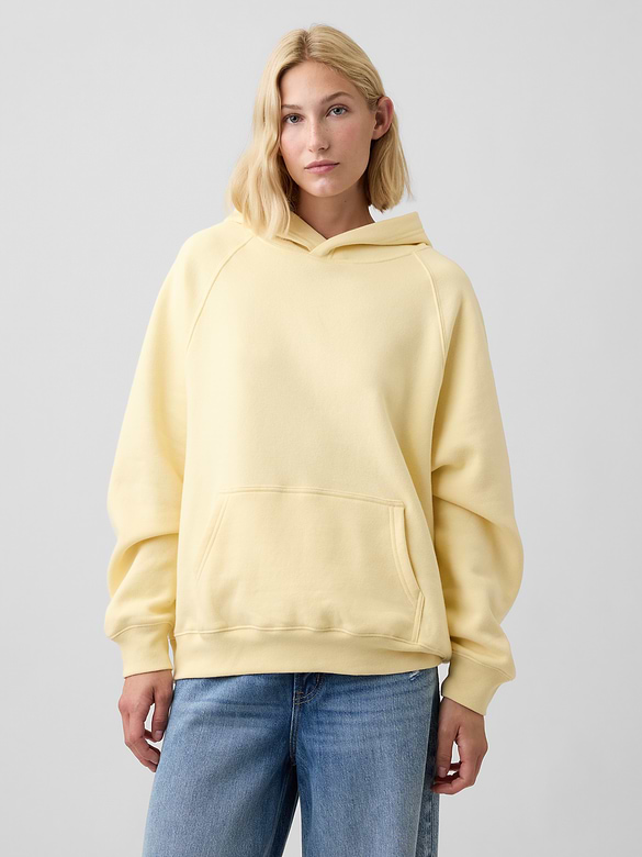 Oversized Gap Logo Hoodie
