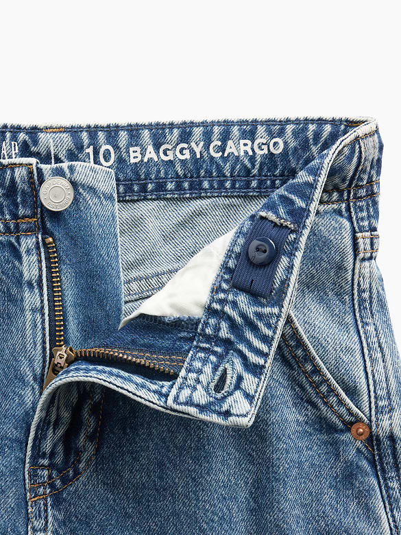 Kids Baggy Cargo Jeans