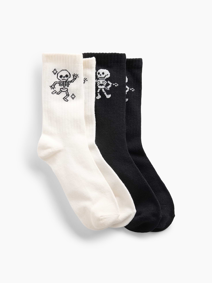 Image number 1 showing, Kids Skeleton Crew Socks (2-Pack)