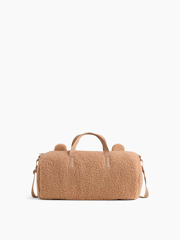 Kids Sherpa Bear Weekender Bag