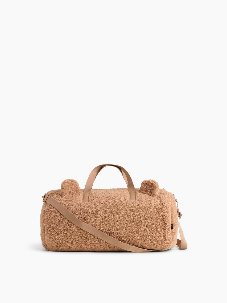 Image number 1 showing, Kids Sherpa Bear Weekender Bag