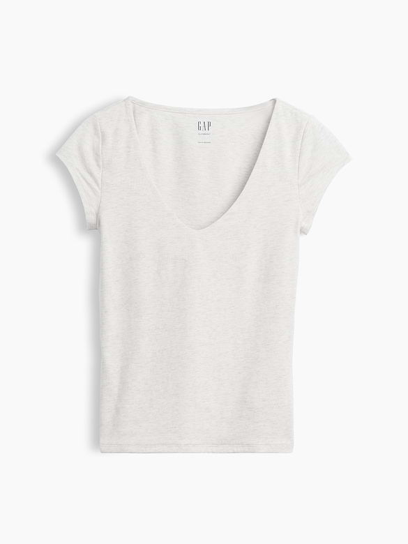 CloseKnit Jersey V-Neck T-Shirt