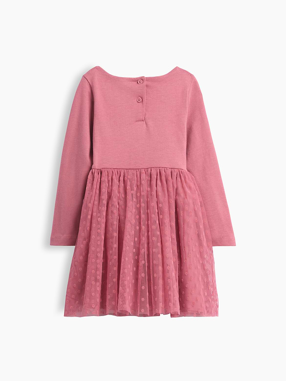 Baby & Toddler Mixed Media Tulle Dress
