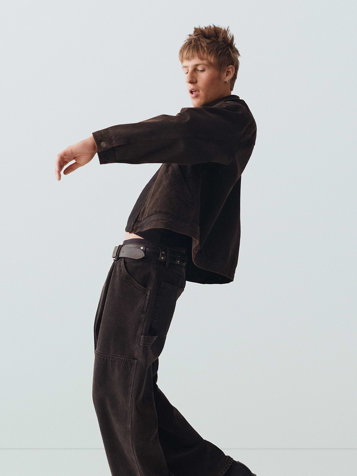 Image number 8 showing, Baggy Double-Knee Carpenter Jeans