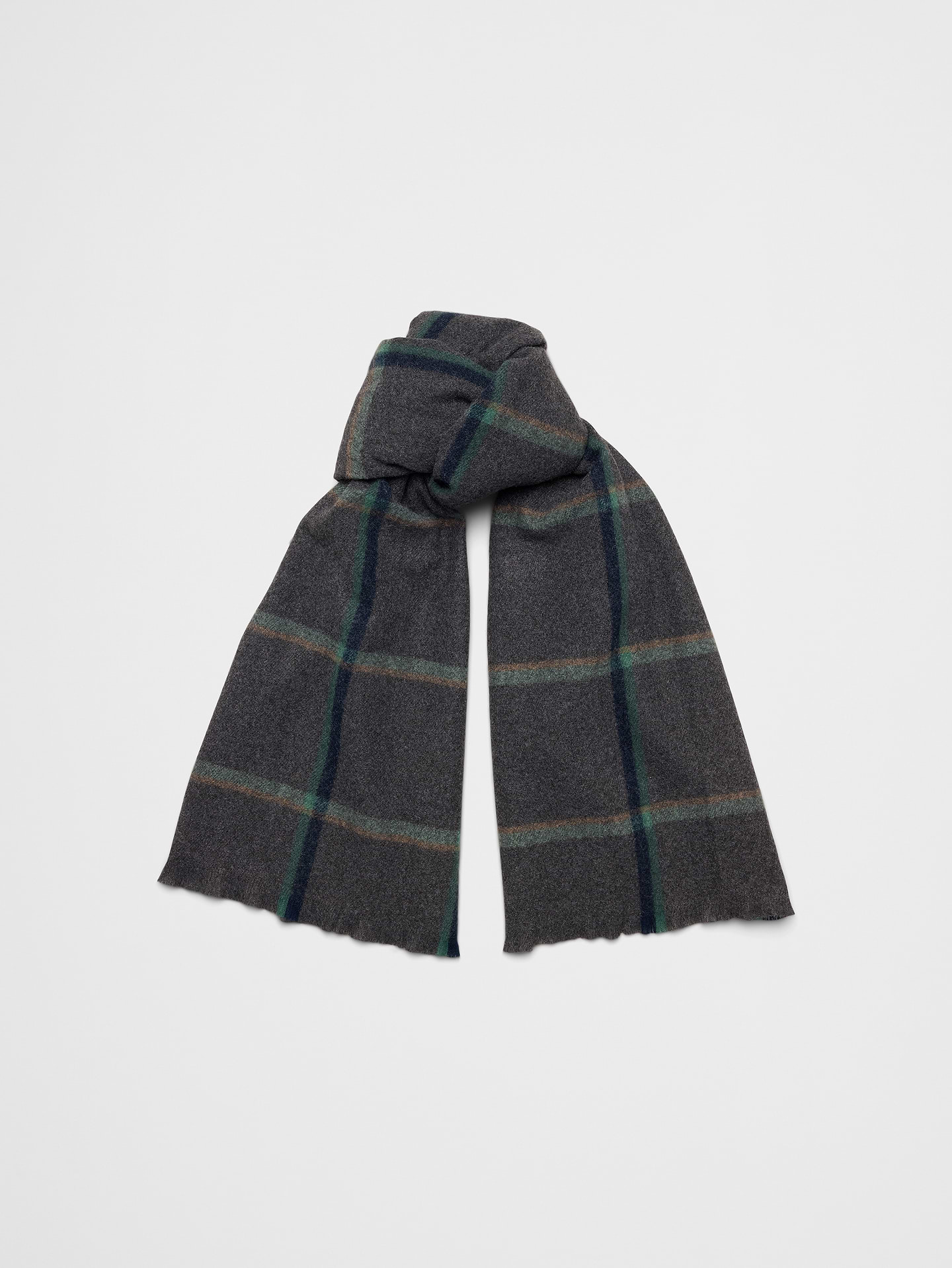 Image 1 of 2, Discover our tried and true favorite fabric, cherished year after year. Soft to the touch, it provides exceptional warmth, making it perfect for the fall and winter seasons., SUSTAINABILITY: Made with 50% recycled polyester., Made exclusively for Banana Republic Factory., Product #1176588