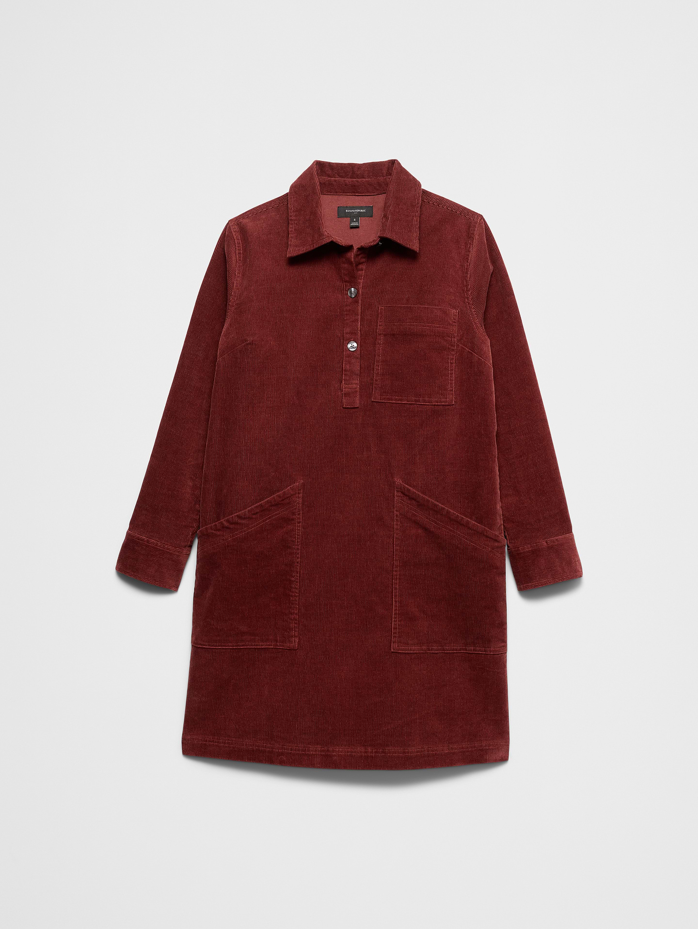 Image number 4 showing, Collared Above-Knee Shift Dress